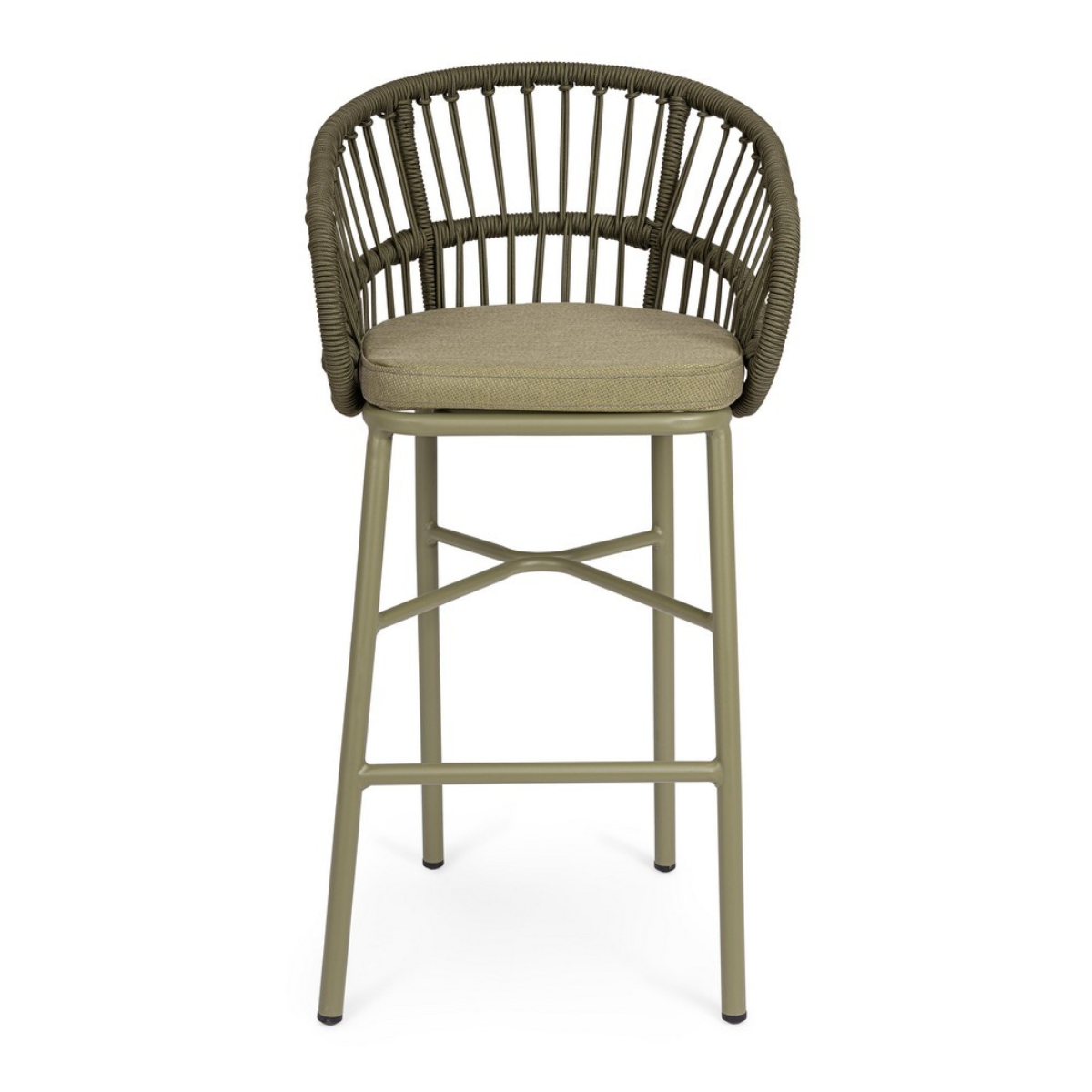 BT LASVEGAS  design Polyrattan outdoor bar stool